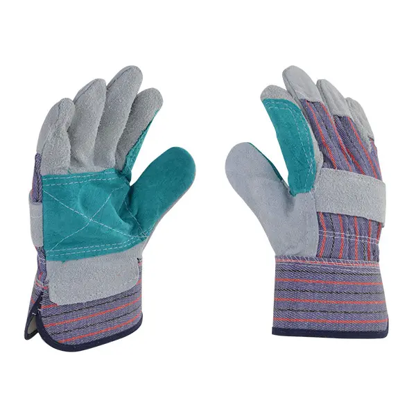 GUANTE CARNAZA DE RES REFORZADO EN PALMA Y PULGAR