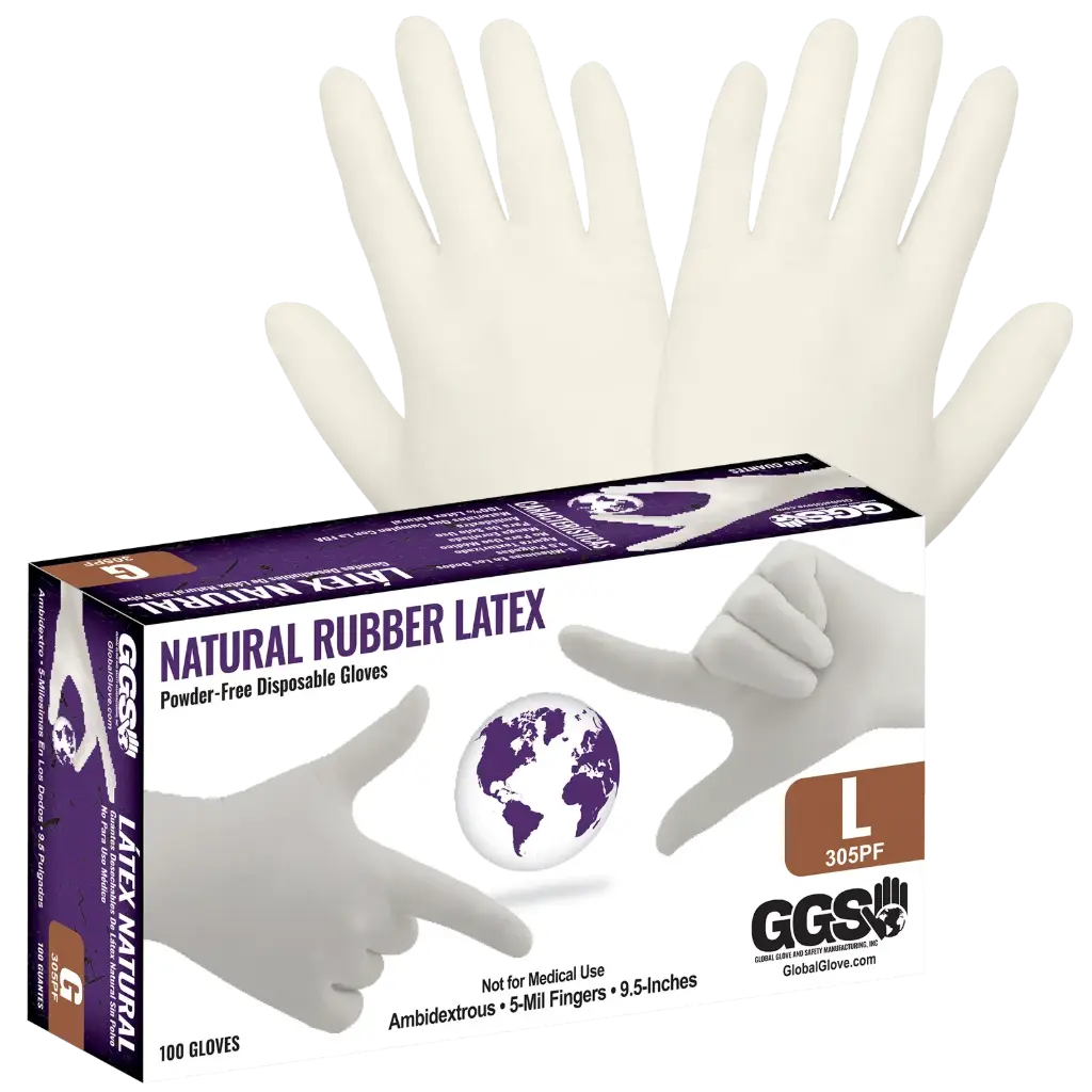 GUANTE LATEX DESECHABLE