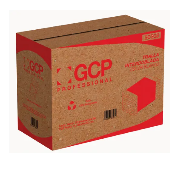 TOALLA INTERDOBLADA GCPAPER BLANCA 100H