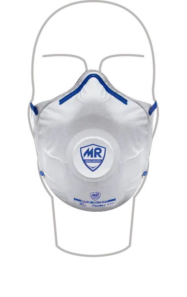 MASCARILLA PARA POLVO N95 C/ VALVULA