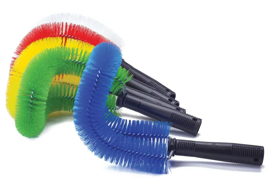 ESCOBILLON CURVO PARA LIMPIAR TUBOS