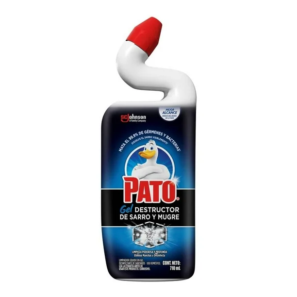 LIMPIADOR EN GEL PATO PURIFIC DESTRUCTOR DE SARRO Y MUGRE