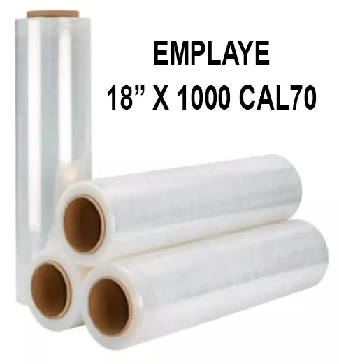 PELICULA PLASTICA TRANSPARENTE (EMPLAYE)