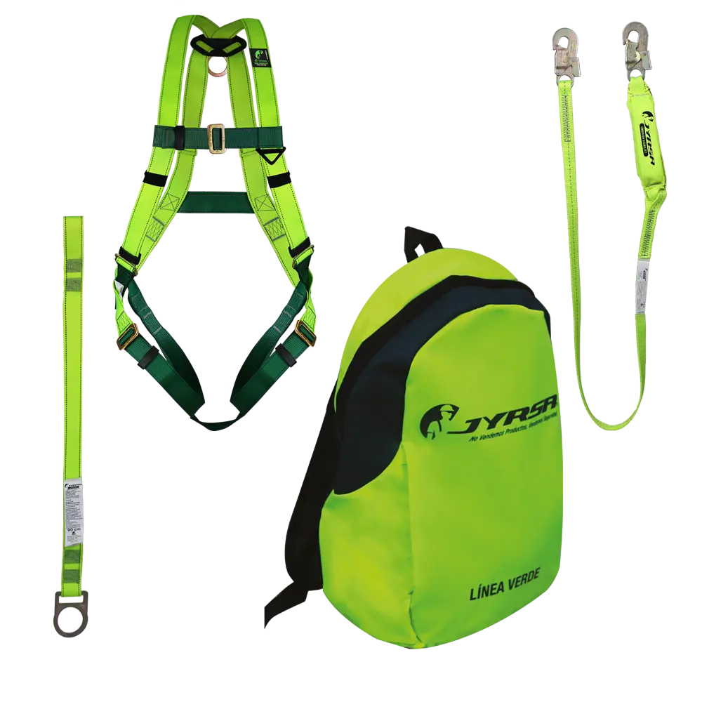 KIT EQUIPO DE PROTECCION CONTRA CAIDAS JYRSA (MOCHILA)