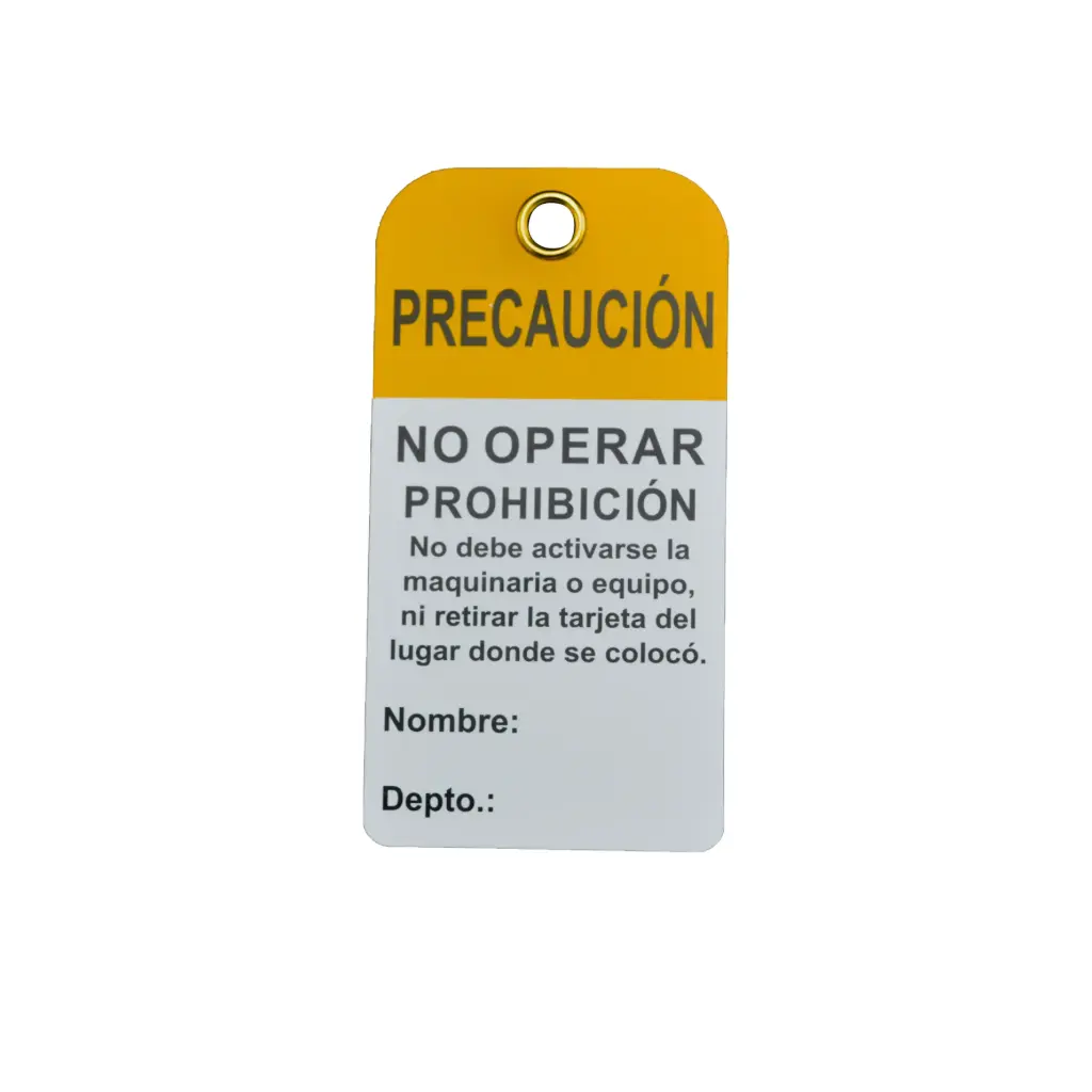 ETIQUETAS BLOQUEO Y ETIQUETADO PQ/10PZ