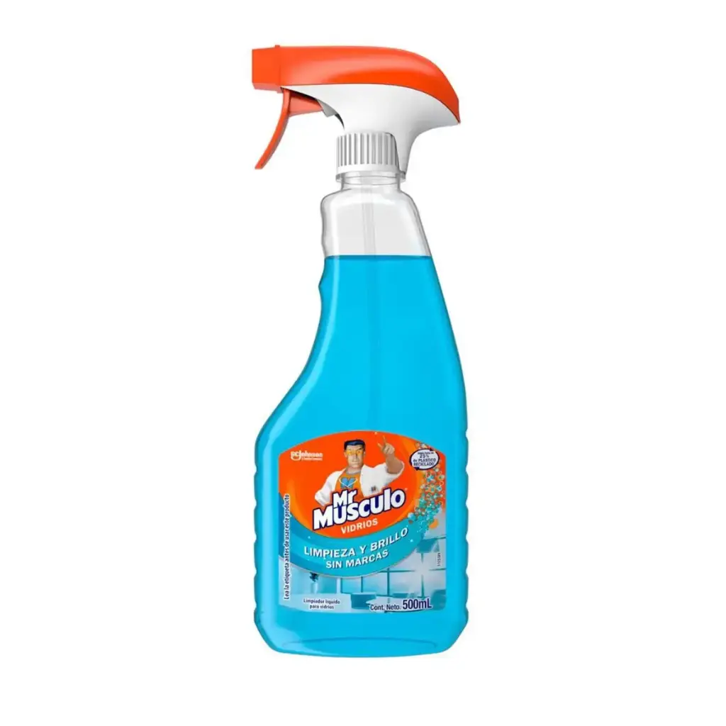 LIMPIA VIDRIOS MR MUSCULO CON ATOMIZADOR 500 ML 