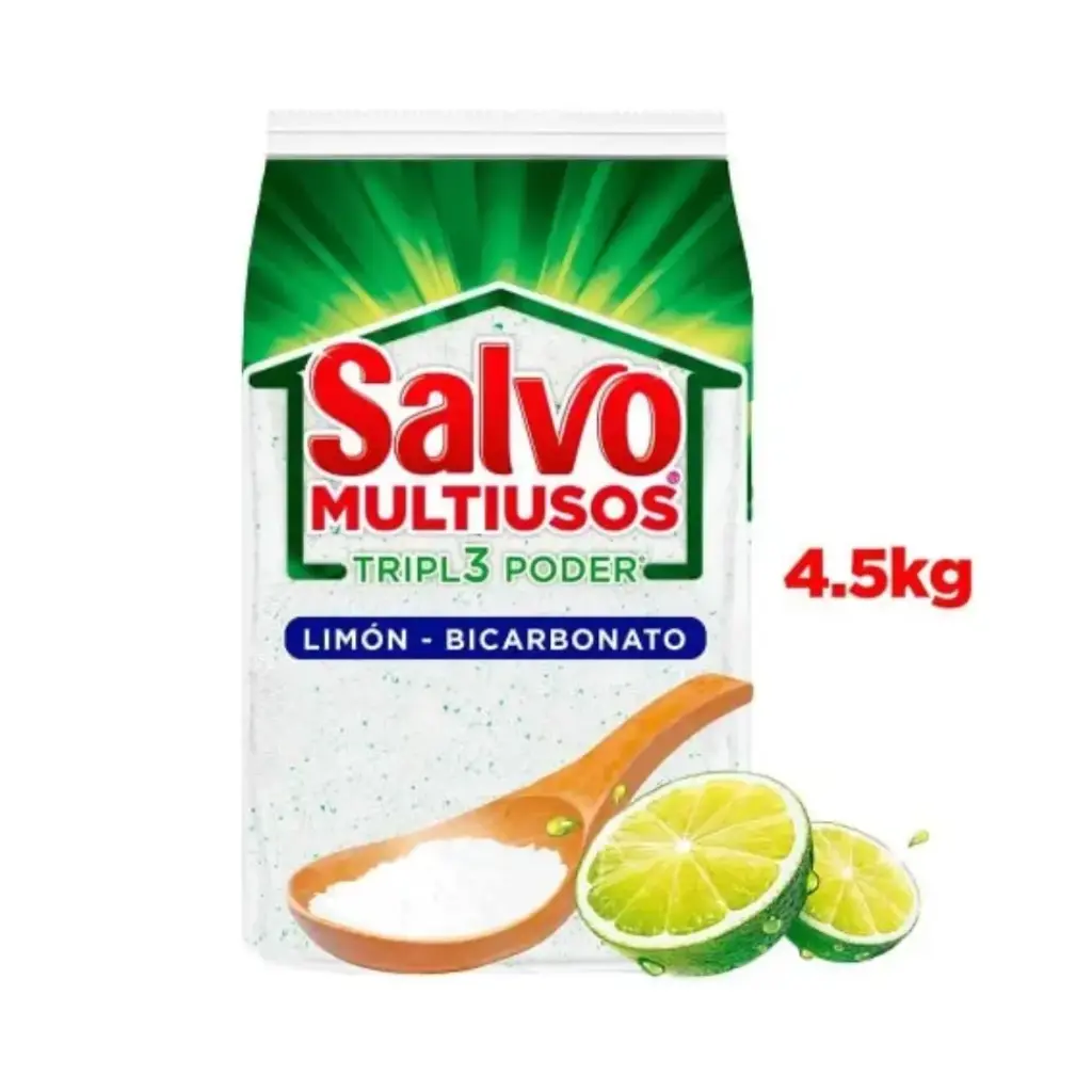 DETERGENTE SALVO EN POLVO 4.5 KG 
