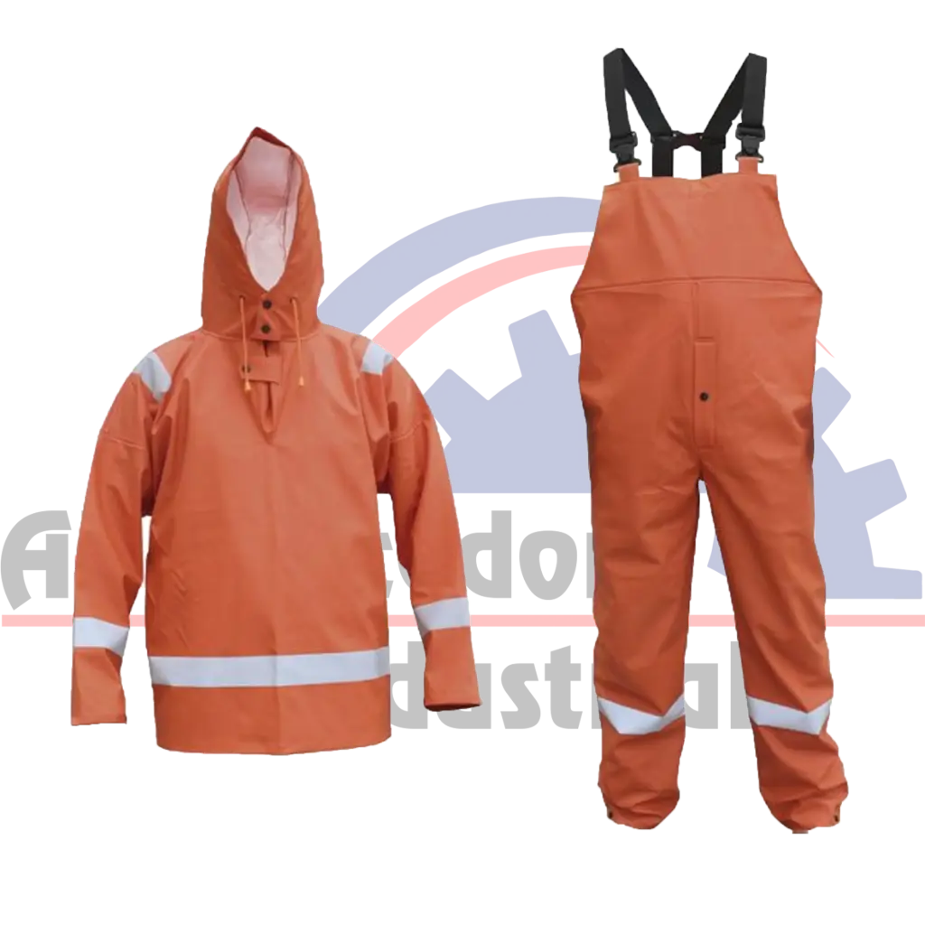IMPERMEABLE MR DZ1006 ALTA RESISTENCIA NARANJA