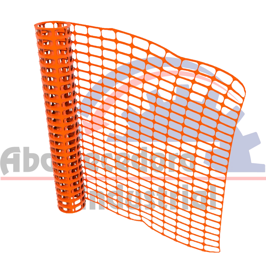 MALLA DELIMITADORA NARANJA 