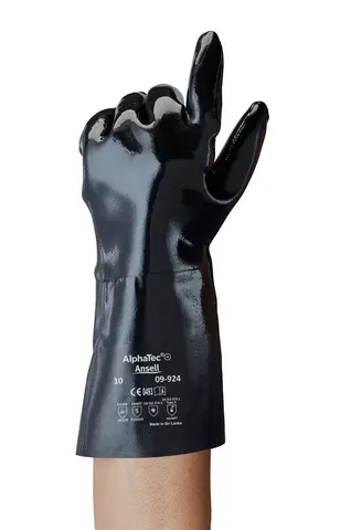 [ANSELL 09-924-10] GUANTE ANSELL 09-924 P/QUIMICO NEOPRENO