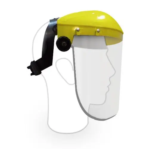 [SP1015MR] PROTECTOR FACIAL MR C/ CABEZAL Y MICA SOP. ALUMINIO