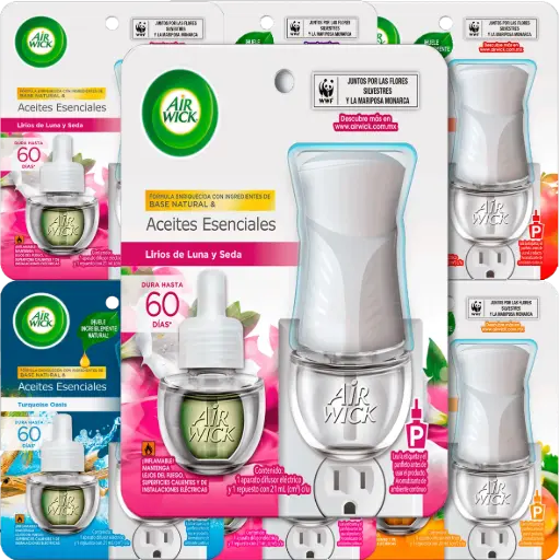 [DISPELECTAIRWICK] DISPENSADOR ELECTRICO Y REPUESTO AIR WICK 