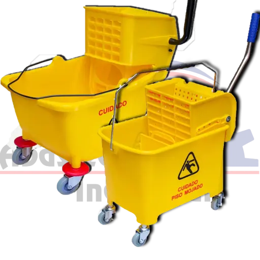 CUBETA CON EXPRIMIDOR OVAL