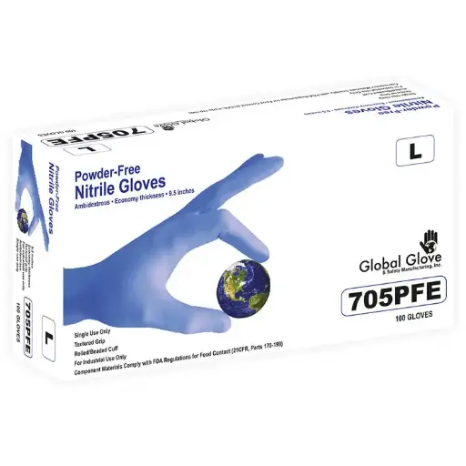 GUANTE NITRILO DESECHABLE