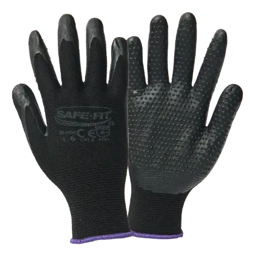 GUANTE NITRILO CON PUNTOS ANTIDERRAPANTE